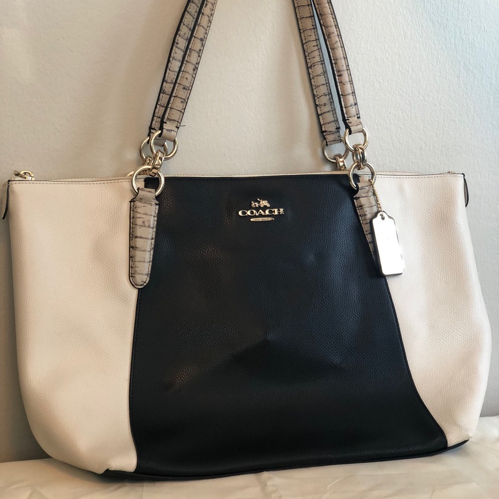 Coach Leather Tote